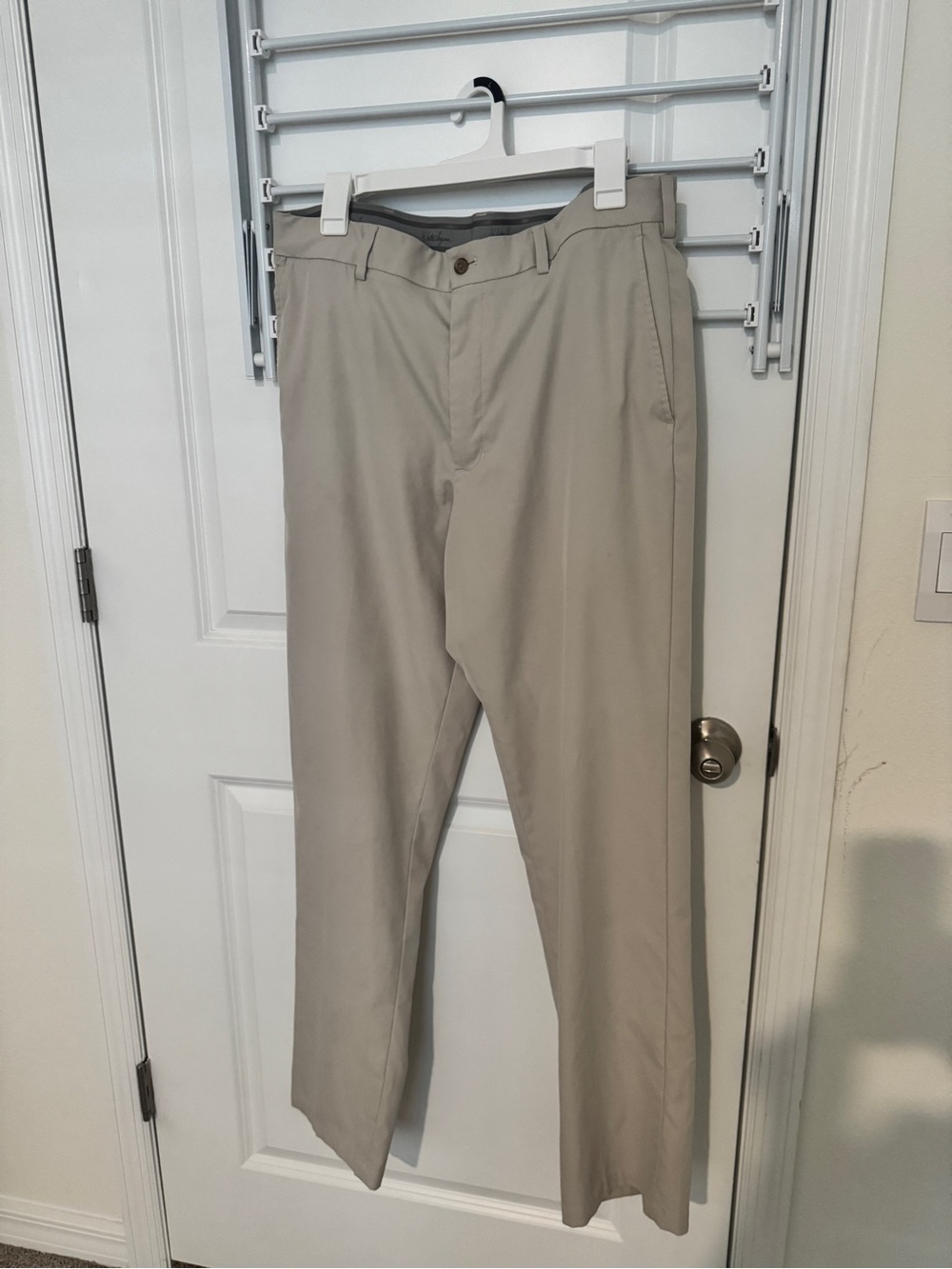 Men's Golf Pants - Beige Classic Trousers
